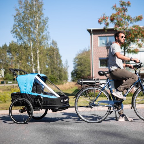 Cykelvagn SunBee Beetle - Blå