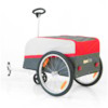 Cykelvagn SunBee Transporter - Orange/Grå