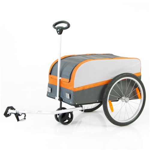 Cykelvagn SunBee Transporter - Orange/Grå