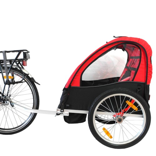 Cykelvagn SunBee Cruiser - Röd/Svart