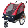 Cykelvagn SunBee Cruiser Barnvagnskit/Stroller - Svart/Röd