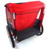 Cykelvagn SunBee Cruiser Barnvagnskit/Stroller - Svart/Röd