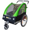 Cykelvagn SunBee Cruiser Barnvagnskit/Stroller - Svart/Grön