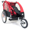 SunBee Cruiser Stroller - SVART/RÖD