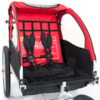 SunBee Cruiser Stroller - SVART/RÖD