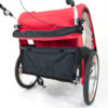 SunBee Cruiser Stroller - SVART/RÖD