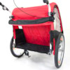 SunBee Cruiser Stroller - SVART/RÖD