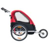SunBee Cruiser Stroller - SVART/RÖD