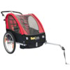 SunBee Cruiser Stroller - SVART/RÖD