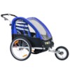 SunBee Cruiser Stroller - SVART/BLÅ