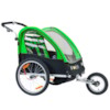 SunBee Cruiser Stroller - SVART/GRÖN