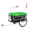 Cykelvagn Lastvagn SunBee Montana Plus - Grön/Svart