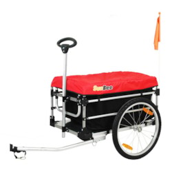 Cykelvagn SunBee Montana Plus V2 - Röd