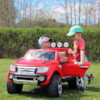 Elbil Ford Ranger EVA 12V - Röd