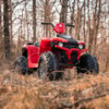 Elbil fyrhjuling Avenger 12V - Svart/Röd