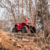 Elbil fyrhjuling Avenger 12V - Svart/Röd