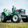 Elbil Traktor Harris 12V - Grön