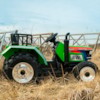 Elbil barn Traktor Harris 12V - Grön