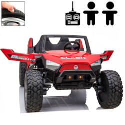 Elbil UTV Quad 4x4 tvåsits 12V - Röd