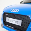Elbil Audi TT RS - BLÅ