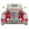 Elbil Mercedes 300S Classic 12V - Vinröd metallic