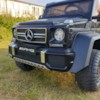 Elbil Mercedes G63 6x6 12V - Svart