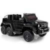Elbil Mercedes G63 6x6 12V - Svart