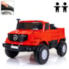 Elbil Mercedes Benz Zetros 24V - Röd