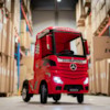 Elbil Lastbil Mercedes Actros 4WD - Röd