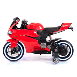 Elbil Motorcykel Sport R600 12V - Röd