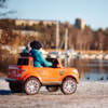 Elbil Pickup 4WD 12V - Svart