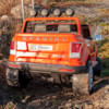 Elbil Pickup 4WD 12V - Orange
