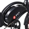 Elscooter/Elcykel DYU D3F - Svart