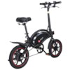 Elscooter/Elcykel DYU D3F - Svart