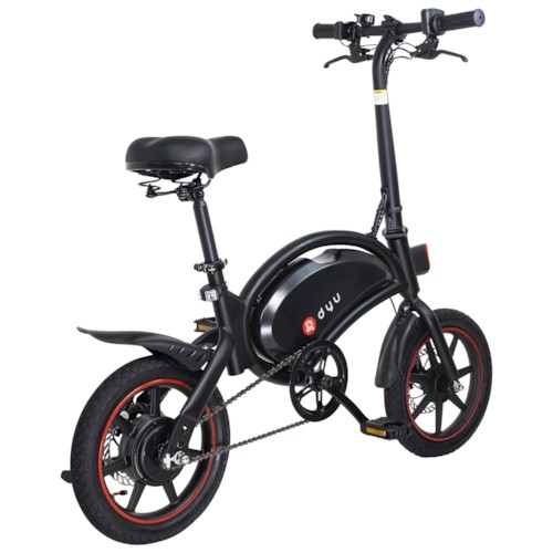 Elscooter/Elcykel DYU D3F - Svart