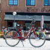 HUVUDLÅDA EvoBike ECO-7 250W 2020 - Röd, dam