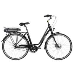 FYNDEX - Elcykel EvoBike ECO-3 250W - Mattsvart, dam 2019