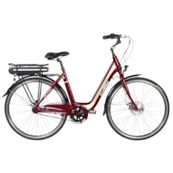 FYNDEX - Elcykel EvoBike ECO-7 250W 2020 - Röd, dam