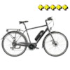 FYNDEX - Elcykel EvoBike SPORT-8 Mid-Drive 250W 2020 - Grå, herr