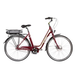Elcykel EvoBike ECO-3 250W 2020 - Röd, dam