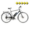 Elcykel EvoBike SPORT-8 250W 2020 - Svart, herr