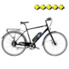 Elcykel EvoBike SPORT-8 250W 2020 - Svart, herr