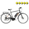 Elcykel EvoBike SPORT-8 Mid-Drive 250W 2020 - Svart, herr
