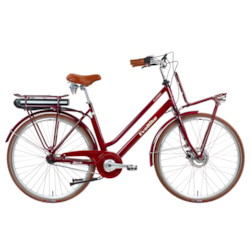 Elcykel EvoBike CLASSIC-7 250W 2020 - Cherry, dam