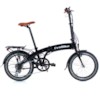 Elcykel EvoBike Travel 2020, Hopfällbar - Svart