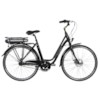Elcykel EvoBike ECO-7 250W - Mattsvart, dam - 630Wh