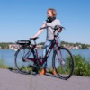 Elcykel EvoBike ECO-7 250W 2021 - Röd, Dam