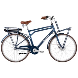 Elcykel EvoBike Classic-7 250W 2021 - Blå, Herr