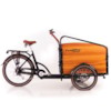 Elcykel Lådcykel Evobike Cargo PRO - 630Wh - Natural wood