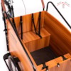 Elcykel Lådcykel Evobike Cargo PRO - 630Wh - Natural wood